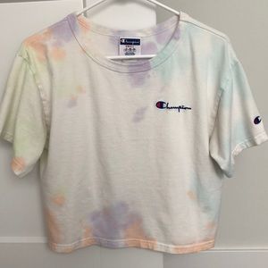 Champion tie dye shirt